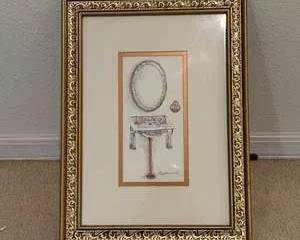 Signed Artwork by Peggy Thames