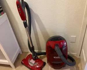 Kenmore Progressive Red 12 Amp Canister Vacuum Cleaner Whisper Belt Model 116.23812300