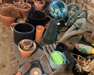 Basement Planters Etc.