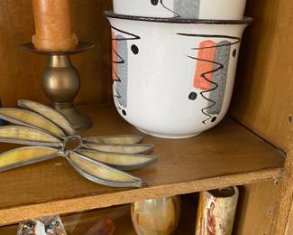 Planters, Candles, Misc..