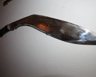 Machette knife, India.