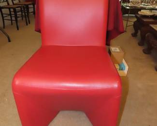 Bernice Dining Chair. Single faux leather.