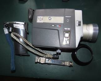 Vintage cine camera.