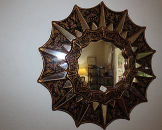 Peruvian wall mirror.