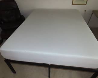 Like new queen size bed.