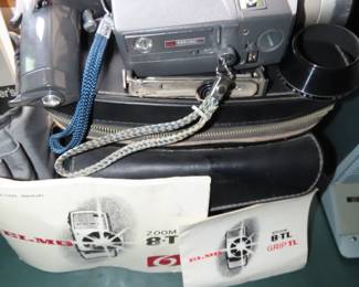 Vintage cine camera.