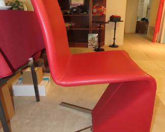 Bernice Dining Chair. Single faux leather.