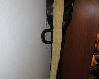 US Navy presentation sword, sheath and case. 