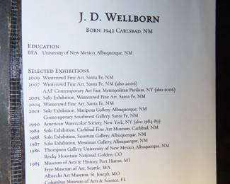 Two pieces of wall art from J D Wellborn.