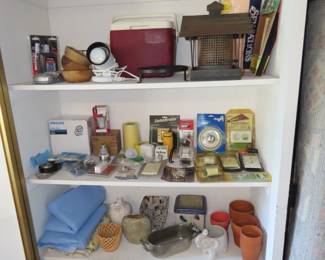 Vases, lightbulbs, coolers, gadgets.