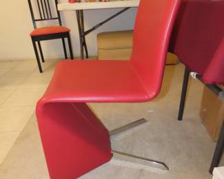 Bernice Dining Chair. Single faux leather.