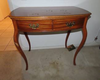 Hall table or small writing desk. Widdicomb.