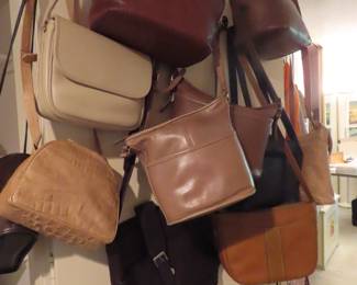 Handbags and purses.
