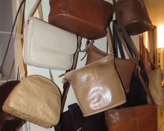 Handbags and purses.