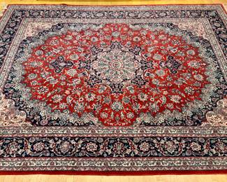 Hand Knotted Wool Rug - 10' x 8'