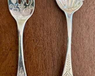 Coin Silver Serving Pieces