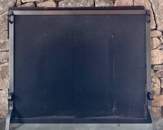 Wrought Iron Fireplace Screen