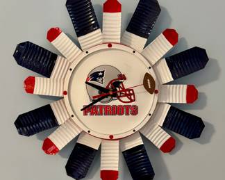 Patriots Clock