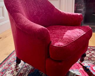 (2) Lee Joffa Victorian Armchairs
