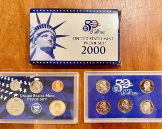 United States Mint Proof Set 2000