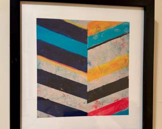 Framed Abstract Print