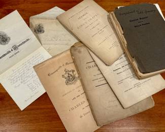Charles Sumner Ephemera
