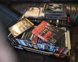 Lots of dvds