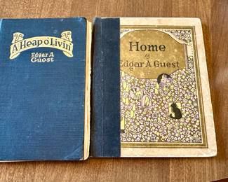 Antique Edgar A. Guest books 