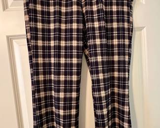 Plaid pants