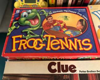 Frog Tennis game