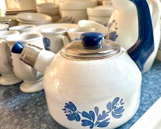 Pfaltzgraff tea kettle