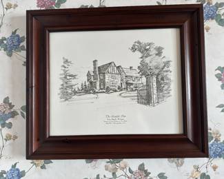 English Inn drawing 