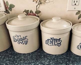 Pfaltzgraff canisters 