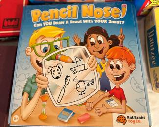 Pencil Nose game