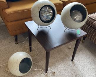 MCM Orblite Eyeball Lamp Atomic