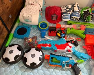 Nerf guns, kids toys