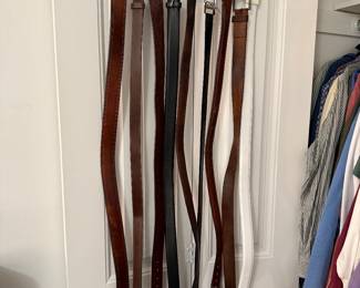 Leather belts