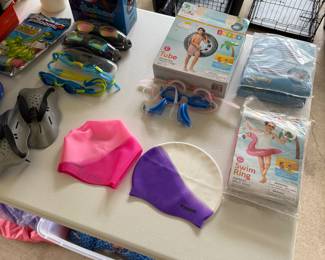 Inflatables, kids swimwear