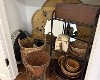 Assorted baskets