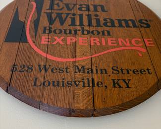 Evan Williams barrel lid