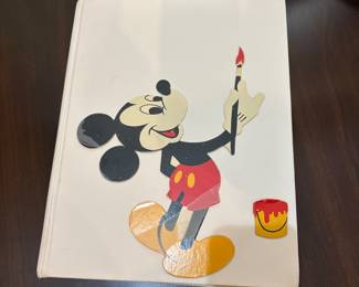 Disney art book