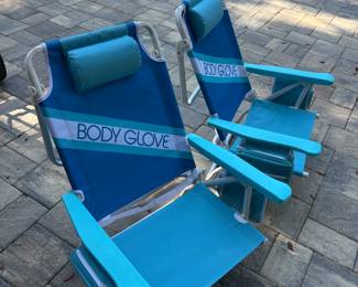 Beach chairs