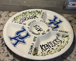 University of Kentucky, veggie tray, serving tray