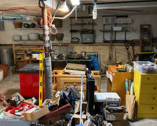 GARAGE FULL OF TOOLS
