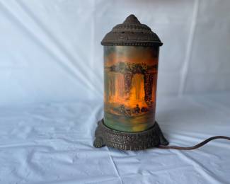 Vintage water fall lamp