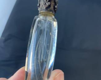 Antique Chant des lles Paris perfume bottle