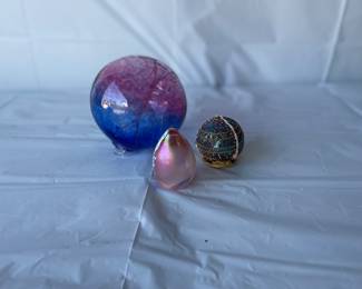 Decorative glass collection