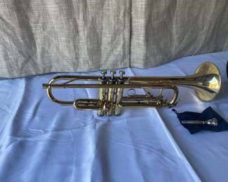 Vintage trumpet
