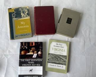 Mixed book collection 