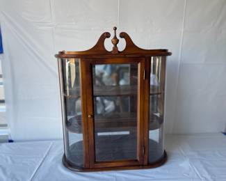 Small curio cabinet
